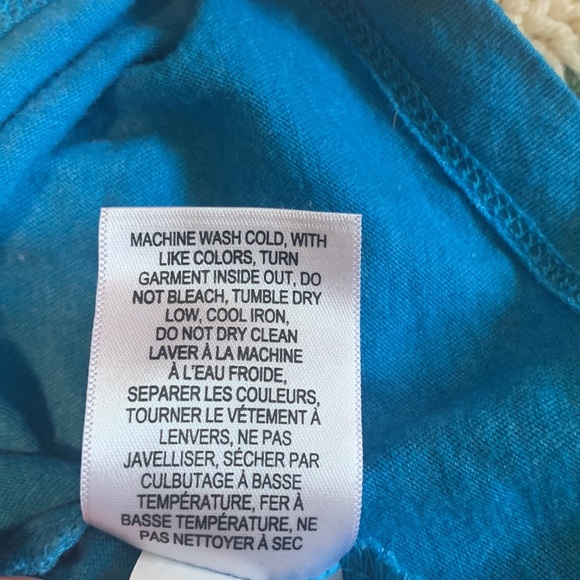 Sky Blue lucky brand tee shirt - Picture 5 of 5